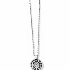 Brighton Pebble Dot Medali Petite Reversible Necklace Discount
