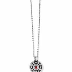 Brighton Pebble Dot Medali Petite Reversible Necklace Discount