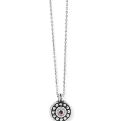 Brighton Pebble Dot Medali Petite Reversible Necklace Discount