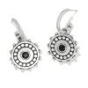 Brighton Pebble Dot Medali Reversible Hoop Earrings Hot