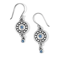 Brighton Pebble Dot Medali Reversible French Wire Earrings Hot