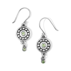 Brighton Pebble Dot Medali Reversible French Wire Earrings Hot