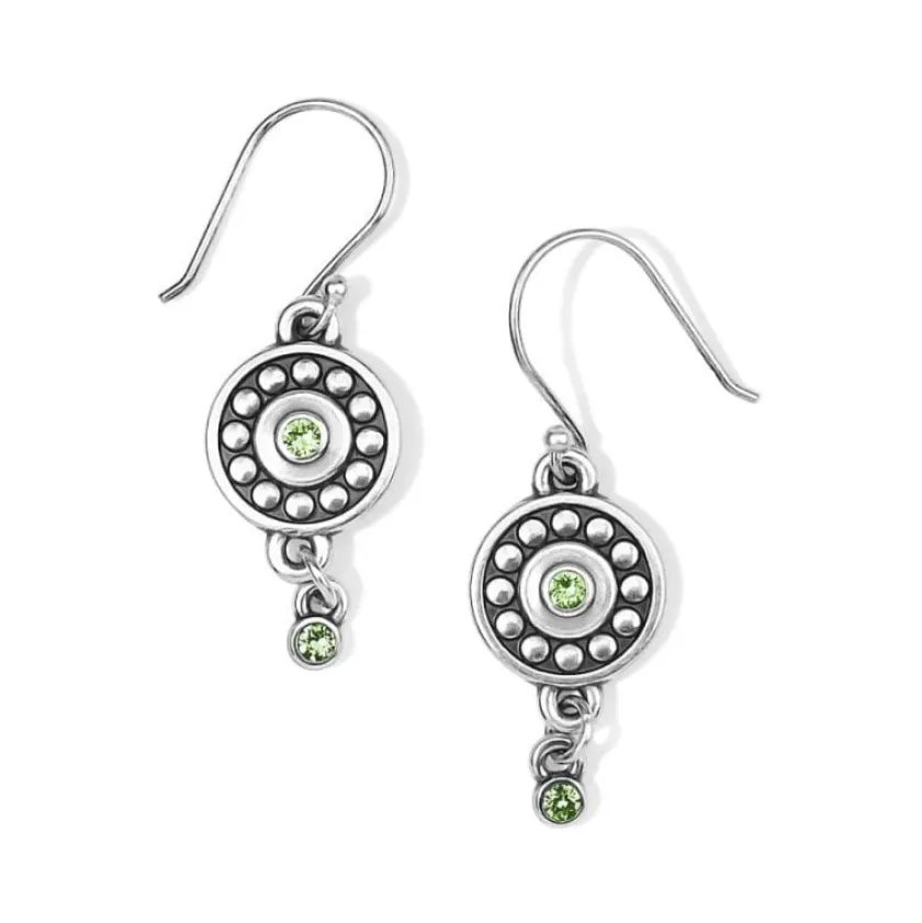 Brighton Pebble Dot Medali Reversible French Wire Earrings Hot