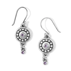Brighton Pebble Dot Medali Reversible French Wire Earrings Hot