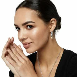 Brighton Pebble Dot Onyx Reversible Hoop Earrings Gold-Black Online