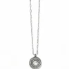 Brighton Pebble Dot Pearl Reversible Necklace Silver-Pearl Hot