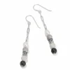 Brighton Pebble Luna French Wire Earrings Silver-Multi Fashion