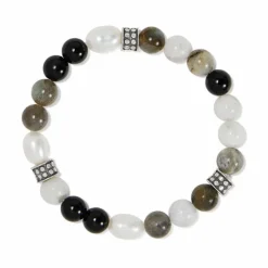 Brighton Pebble Luna Stretch Bracelet Silver-Multi Online