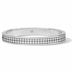 Brighton Pebble Round Hinged Bangle Silver Outlet