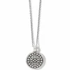 Brighton Pebble Round Reversible Petite Necklace Silver Discount
