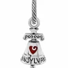 Brighton Pennsylvania Charm Silver-Red Fashion