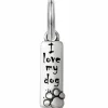 Brighton Pensieri Dog Charm BrushedSilver New