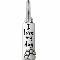 Brighton Pensieri Dog Charm BrushedSilver New