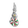 Brighton Peppermint Frost Charm Silver-Multi Clearance