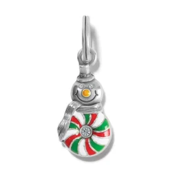 Brighton Peppermint Frost Charm Silver-Multi Clearance