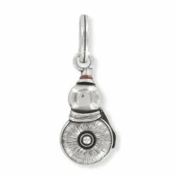 Brighton Peppermint Frost Charm Silver-Multi Clearance