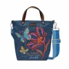Brighton Petalwings Embroidered Medium Messenger Bag Multi Best
