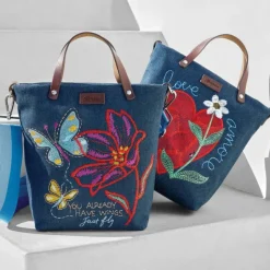Brighton Petalwings Embroidered Medium Messenger Bag Multi Best