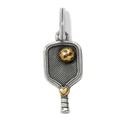 Brighton Pickleball Charm Bangle Silver-Gold Hot