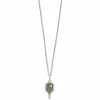 Brighton Pickleball Necklace Silver-Gold Sale