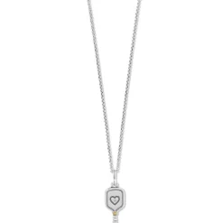 Brighton Pickleball Necklace Silver-Gold Sale