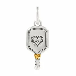 Brighton Pickleball Necklace Silver-Gold Sale