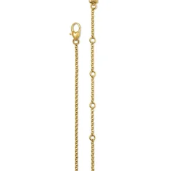 Brighton Pink Moon Pendant Long Necklace Gold-Pink New