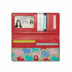 Brighton Pop Star Slim Wallet Multi New