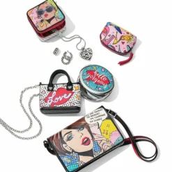 Brighton Pop Star Travel Mirror Multi New