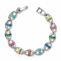 Brighton Portofino Link Reversible Bracelet Silver-Multi Online