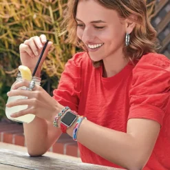 Brighton Portofino Link Reversible Bracelet Silver-Multi Online