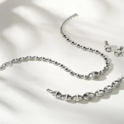 Brighton Portofino Sparkle Drop Post Earrings Silver Discount