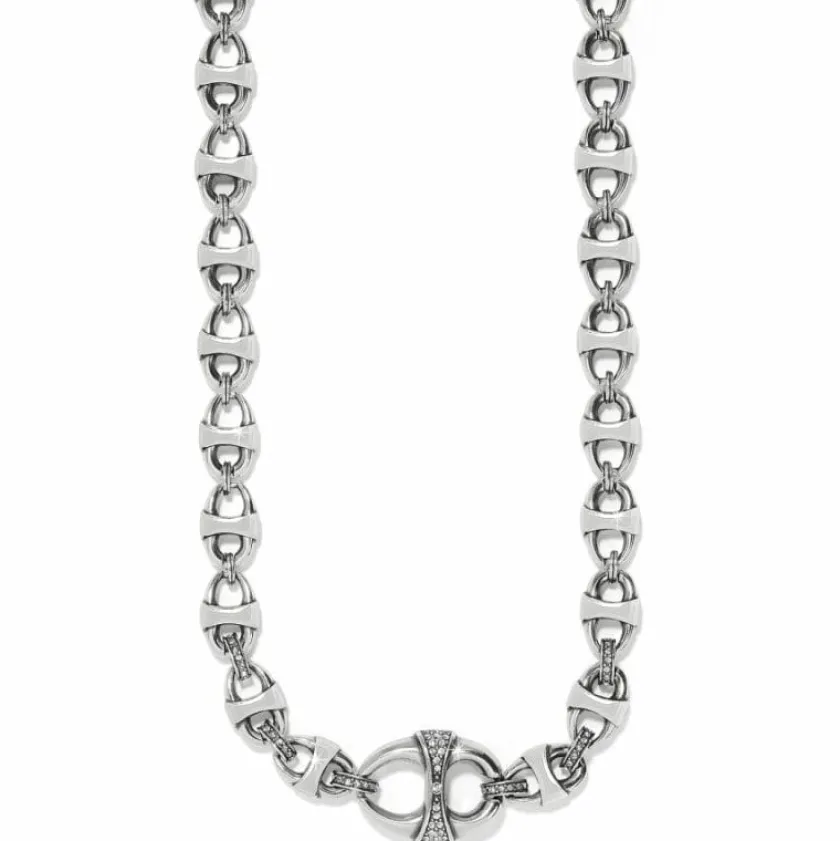 Brighton Portofino Sparkle Necklace Silver Discount