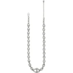 Brighton Portofino Sparkle Necklace Silver Discount