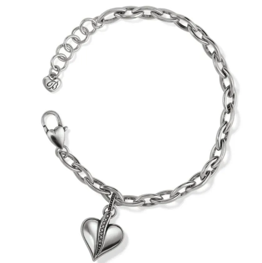Brighton Precious Heart Bracelet Silver Discount