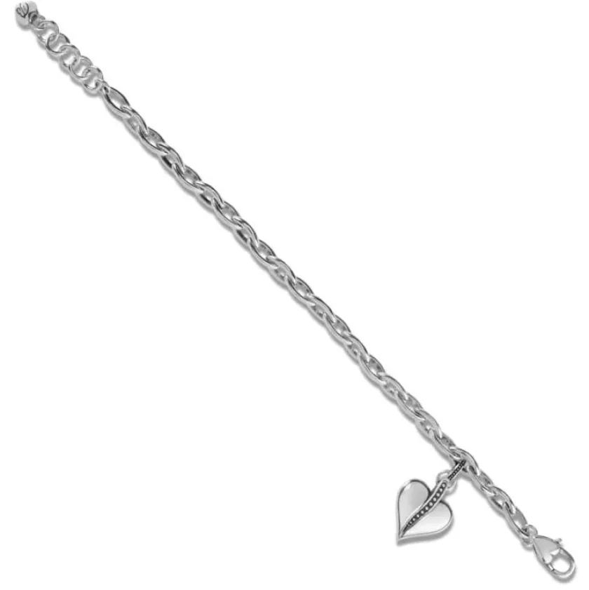 Brighton Precious Heart Bracelet Silver Discount
