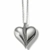 Brighton Precious Heart Necklace Silver Discount