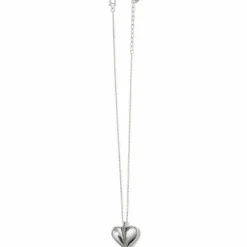 Brighton Precious Heart Necklace Silver Discount