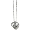 Brighton Precious Heart Petite Necklace Silver Hot