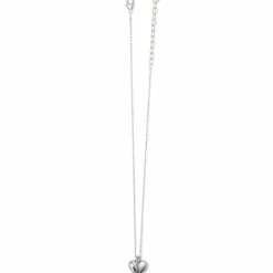 Brighton Precious Heart Petite Necklace Silver Hot