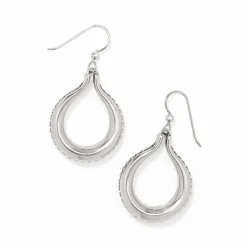 Brighton Pretty Tough Arch French Wire Earrings Silver Hot