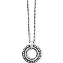 Brighton Pretty Tough Bold Ring Dot Necklace Silver Fashion