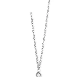 Brighton Pretty Tough Bold Stud Necklace Silver Fashion