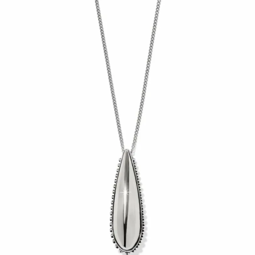 Brighton Pretty Tough Droplet Necklace Silver Outlet