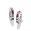 Brighton Pretty Tough Gem Hoop Earrings Clearance