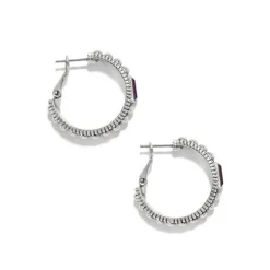 Brighton Pretty Tough Gem Hoop Earrings Clearance