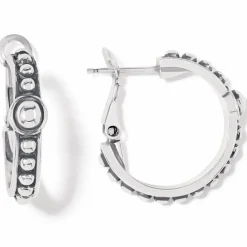 Brighton Pretty Tough Hoop Earrings Silver Fashion