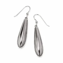 Brighton Pretty Tough Small Droplet French Wire Earrings Silver Sale
