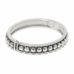 Brighton Pretty Tough Stud Hinged Bangle Silver Fashion