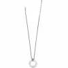Brighton Pretty Tough Stud Large Circle Necklace Silver Sale